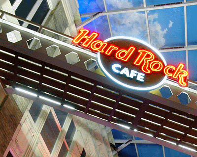 American restaurants in Manchester - Hard Rock Cafe