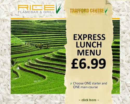 RICE Restaurant Trafford Centre